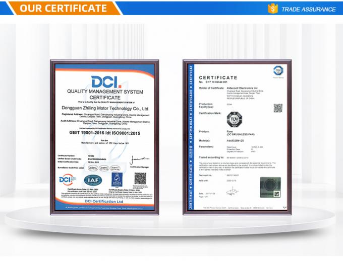 Cusstally Ventola Di Raffreddamento 120x120x38 Mm - CA 220V-240V 0,14A - Senza Spazzole, Metallo E Plastica, Cavi Di Alimentazione - Per Apparecchiature Elettroniche